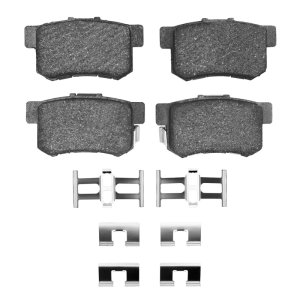 Acura TL Brake Pads - Rear - R1 Concepts - Semi Met - `91-`12